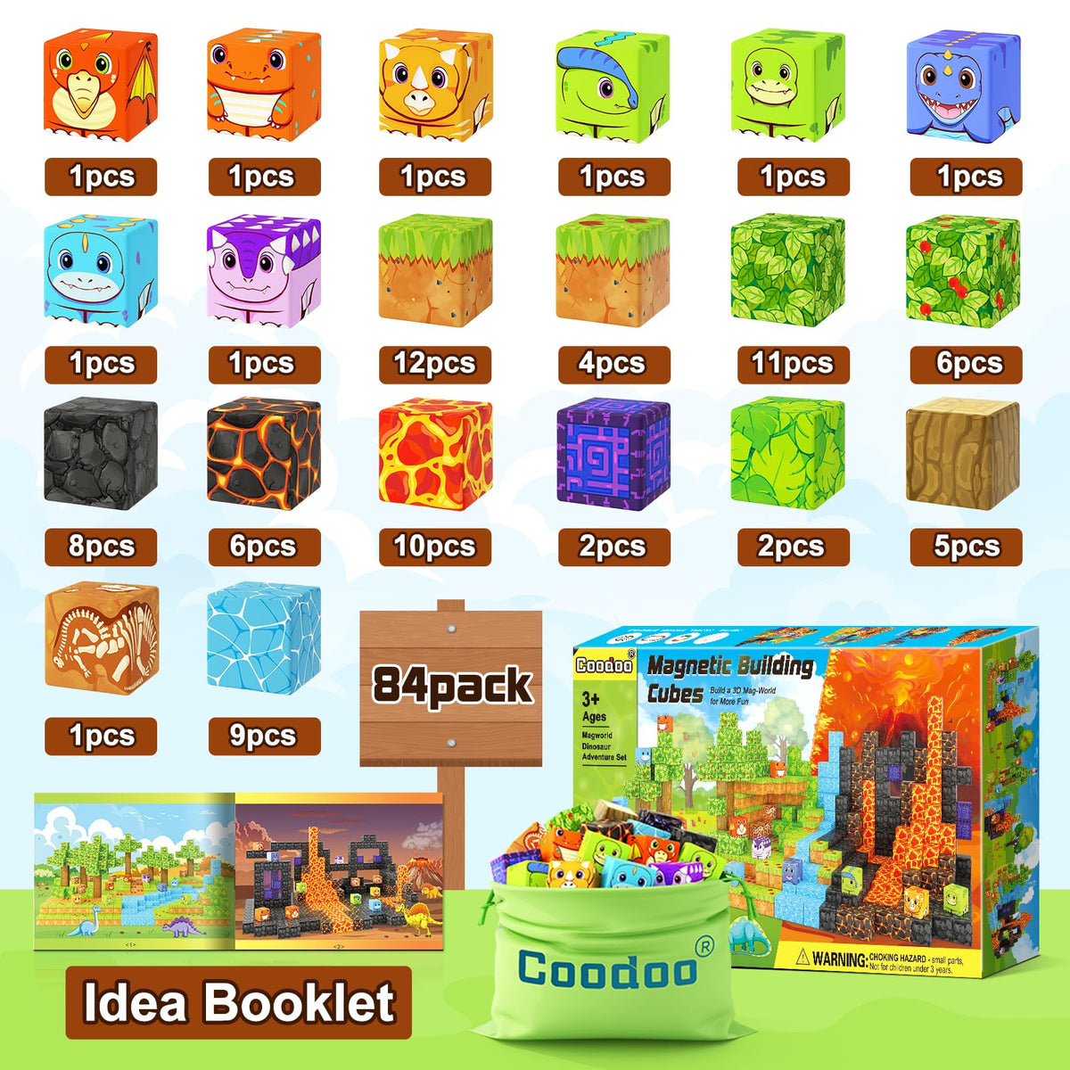Coodoo dinosaur adventure gift for curious kids and families