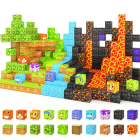 Coodoo dinosaur magnetic blocks set for imaginative construction play
