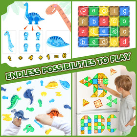 Coodoo Volcano and footprints tiles enhance themed adventures