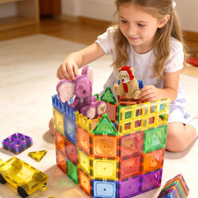 Coodoo gift-ready magnetic tiles for curious learners
