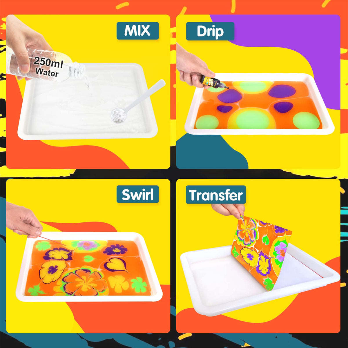 Coodoo instruction booklet guiding creative steps