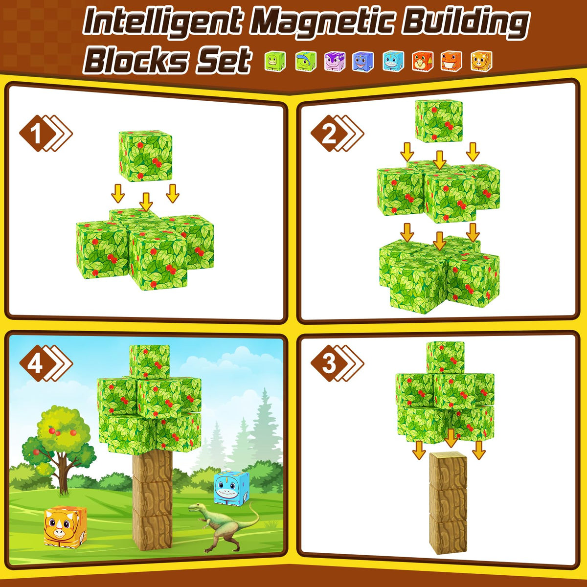 Coodoo jungle tree portal supports exploration and dynamic builds