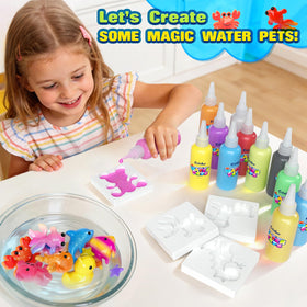 Glow and sparkle gels from Coodoo kit for magical crafting moments.
