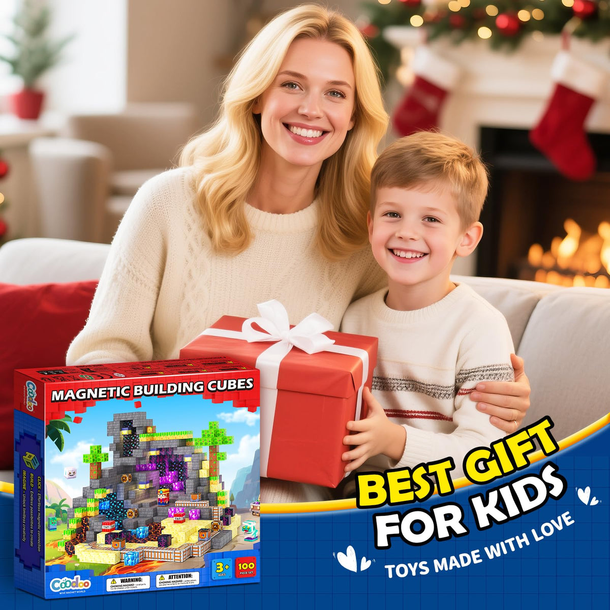 Coodoo Magnetic Blocks make a thoughtful gift for birthdays and holidays