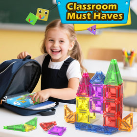 Coodoo mini tiles fit in backpacks for travel-friendly learning.