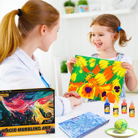 Coodoo non-toxic pigments and carrageenan for safe crafts