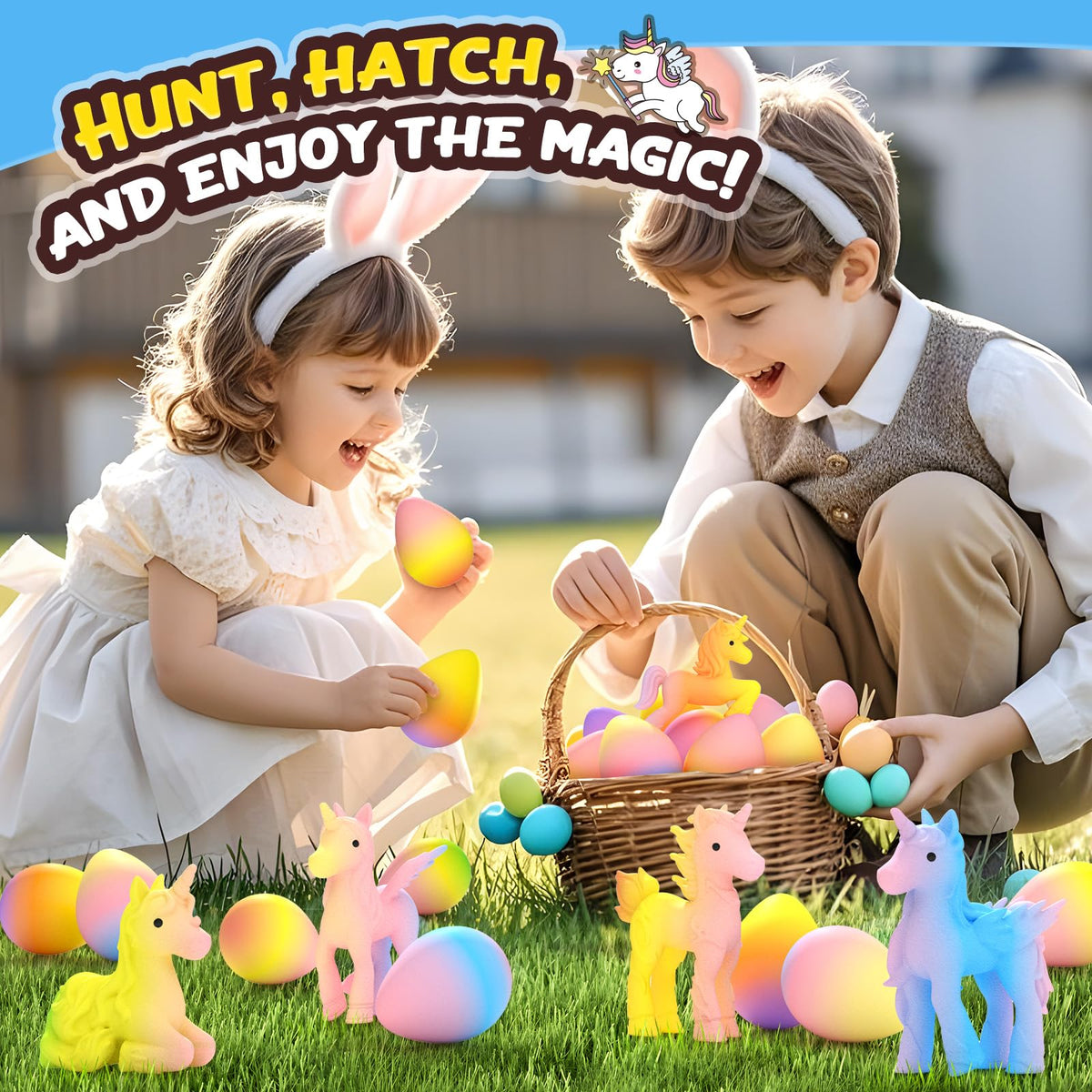 Coodoo unicorn toys use non-toxic, child-safe materials for safe play
