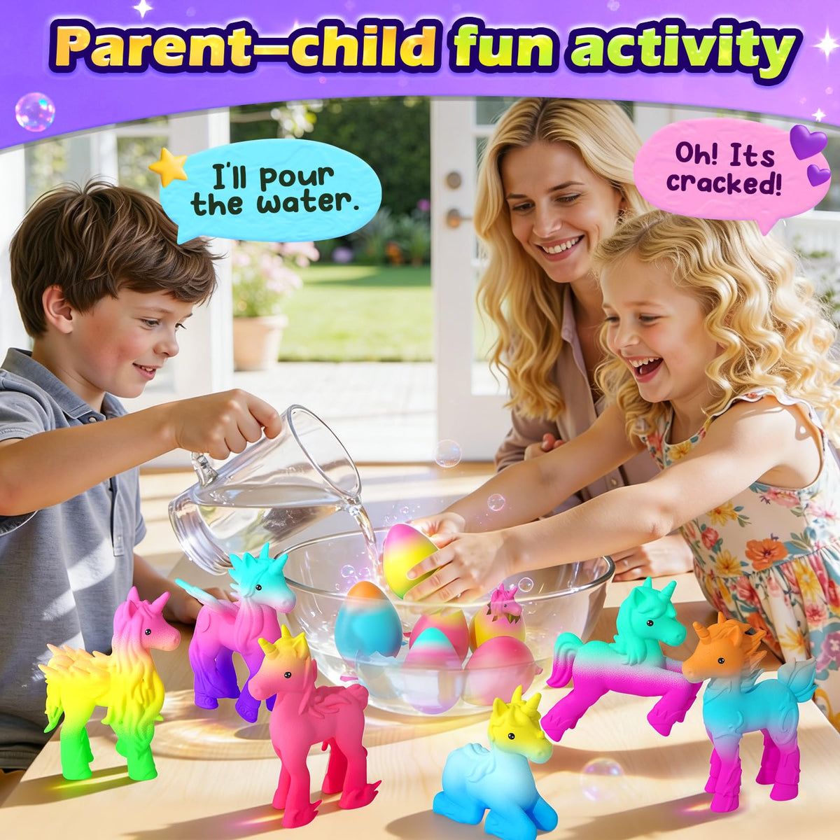 Coodoo safety tested unicorn toys reassure parents during imaginative play