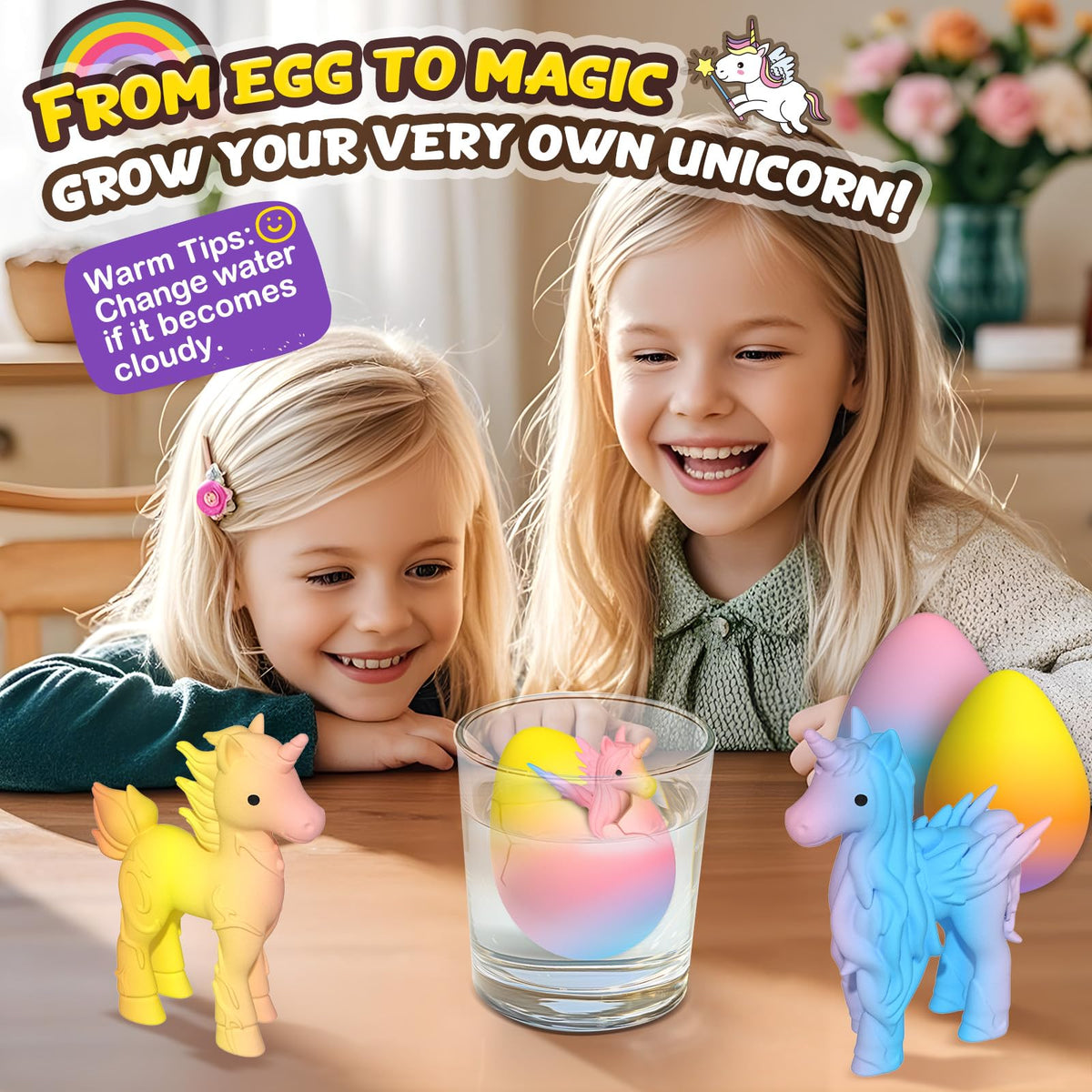 Coodoo daily blind-box unicorns create anticipation and surprise each day