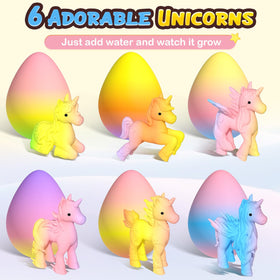 Coodoo unicorn grows up to 600% with water, revealing transformative magic