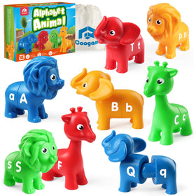 Coogam ABC letters animal pieces for hands-on matching and recognition