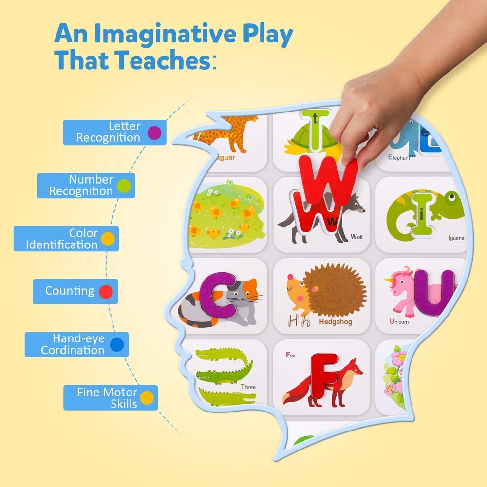 Coogam animal-illustration cards boost matching and visual recognition for kids.