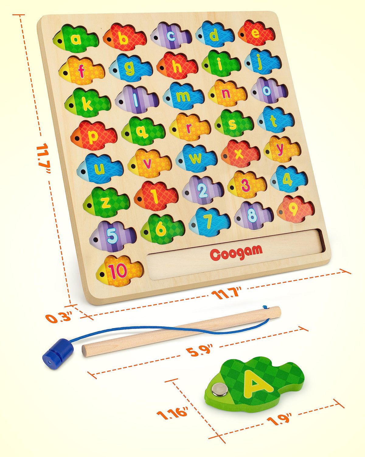 Coogam wooden toy makes a thoughtful gift for birthdays and holidays.