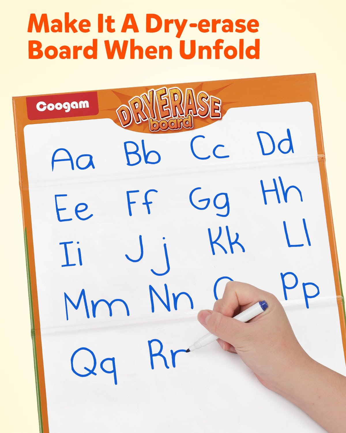 Coogam drawing pad feature for handwriting practice and drawing