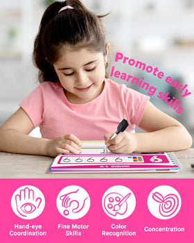 Coogam draw and write pages promote creative expression and fine motor control