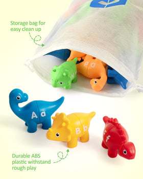 Coogam drawstring storage bag keeps all 26 pieces organized and portable.