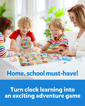Coogam dry-erase time cards provide reusable handwriting practice.
