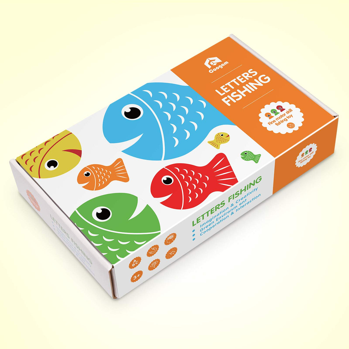Coogam durable, smooth-edges wood ensures safe, long-lasting play sessions.