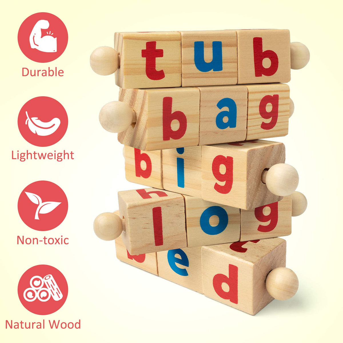 Coogam foldable flash cards help cover site words during word-building sessions