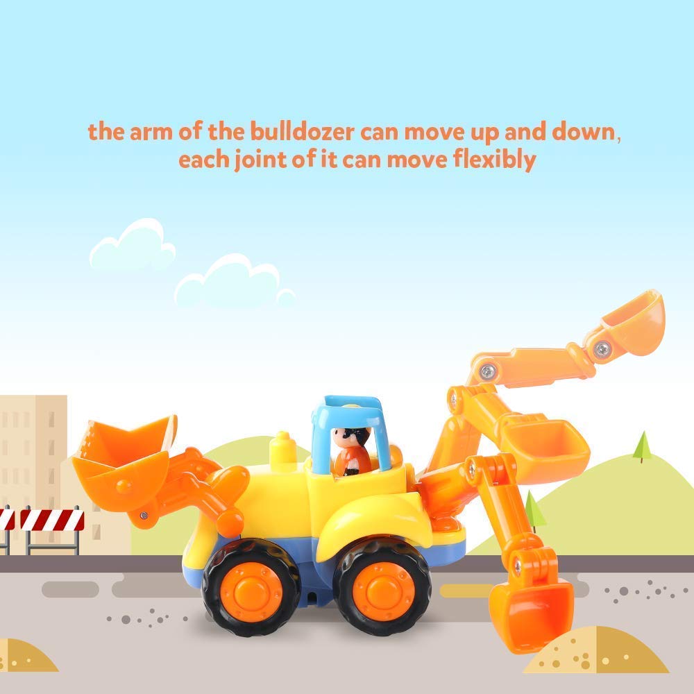 Coogam dump truck toy promotes imaginative play on carpet or tile.