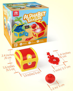 Coogam alphabet treasure locks make a great party or classroom gift.