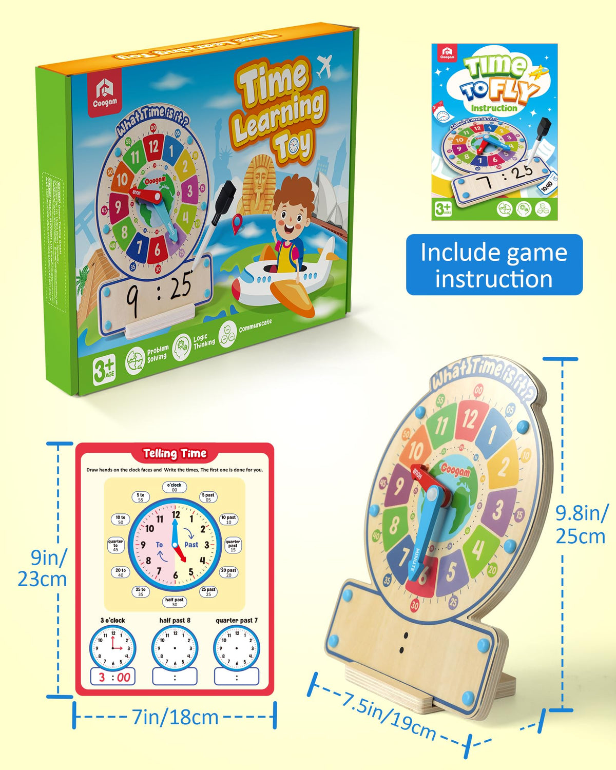 Coogam gift-ready educational toy ideal for birthdays and holidays.