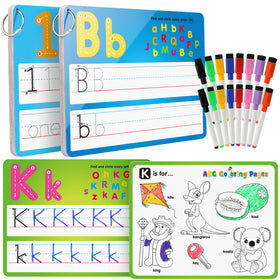 Coogam handwriting cards alphabet help early literacy with guided stroke directions