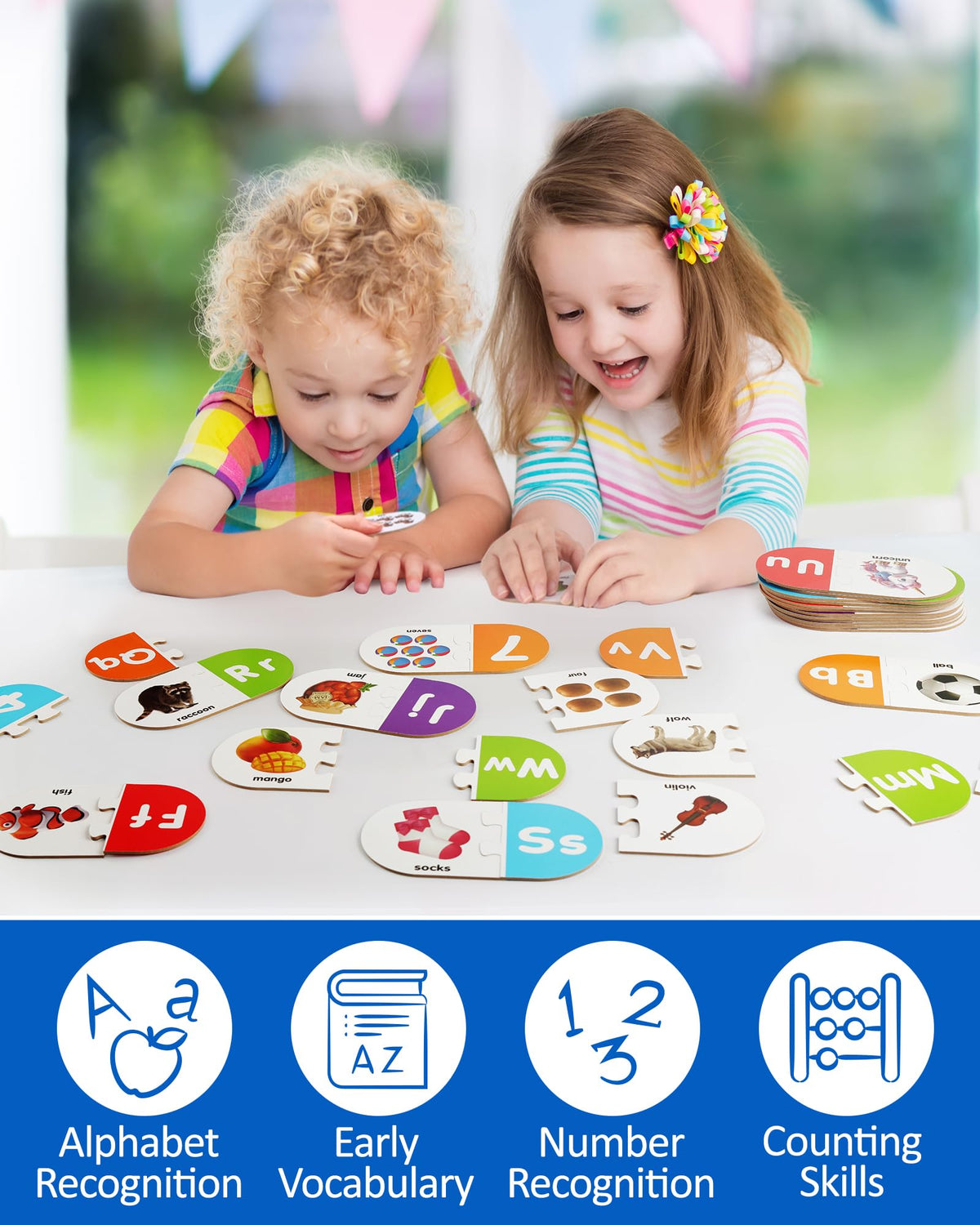 Coogam home and classroom activity for developing hand-eye coordination.