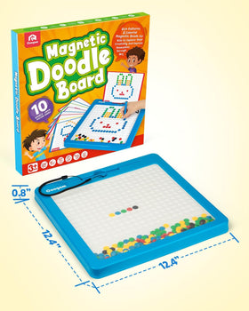 Coogam portable Montessori toy supports fine motor and hand-eye coordination.