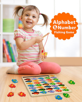 Coogam number fish for helping kids learn counting through play.