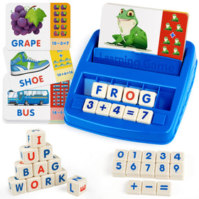 Coogam Matching Letter Game: letters and dice for hands-on spelling practice.