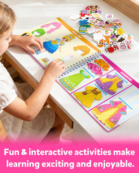 Coogam Montessori learning toy girl gift encourages hands-on learning and imagination