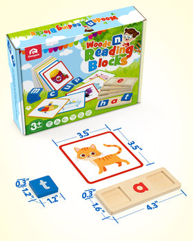 Coogam Montessori-inspired letters and cards for sensory language learning