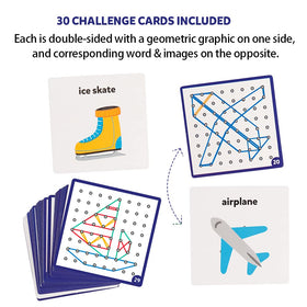 Coogam patterns inspire creativity while practicing geometry concepts