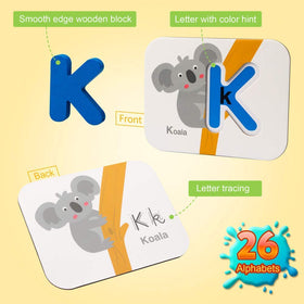 Coogam puzzle board encourages shape and color exploration while building problem-solving.