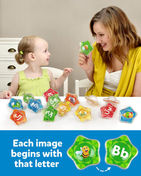 Coogam safe ABS material with smooth edges for little hands