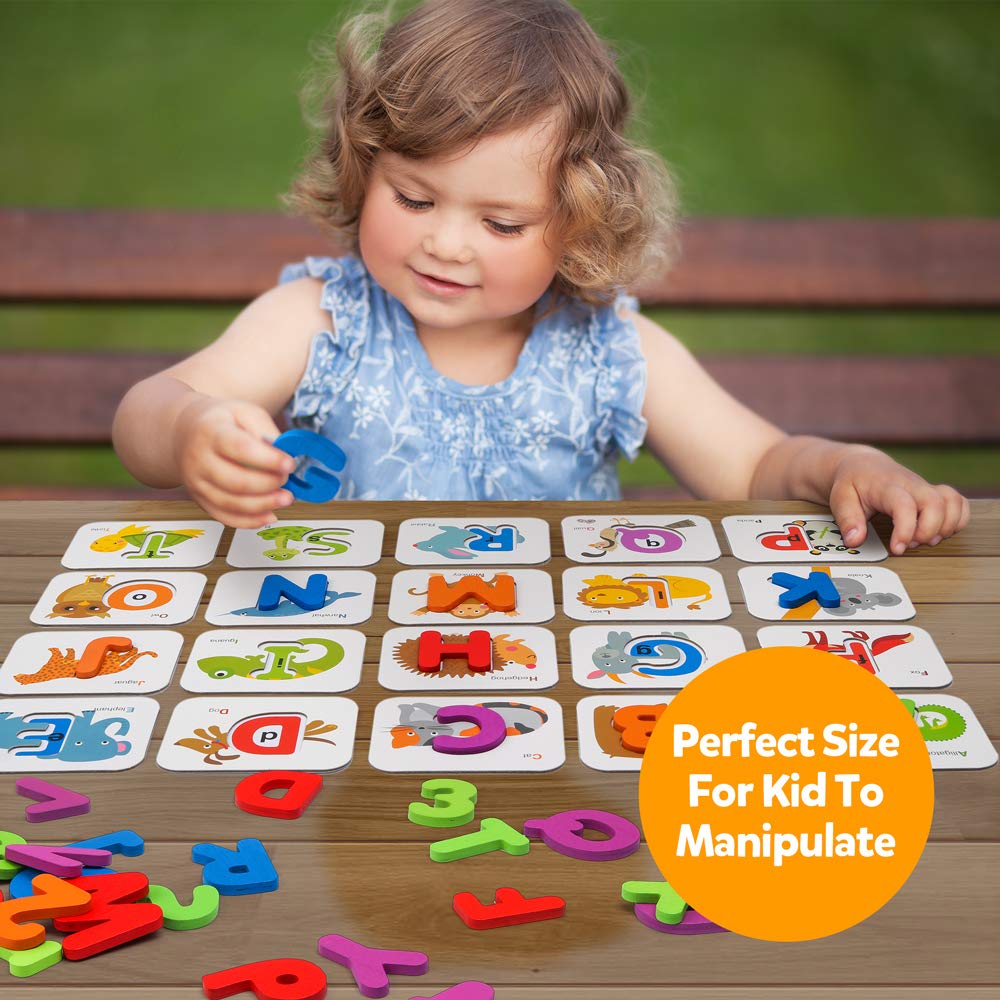 Coogam safe-durable wooden toy materials ensure gentle, long-lasting playtime.