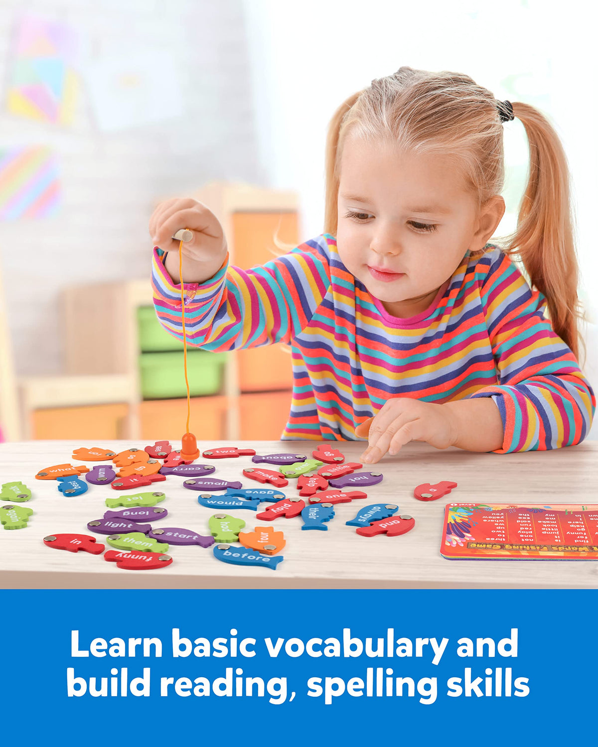Coogam sight word cards pack to support early reading.