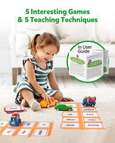 Coogam flashcards with metal rings keep cards organized during study sessions