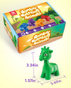 Coogam smooth connector design ensures easy assembly for little hands