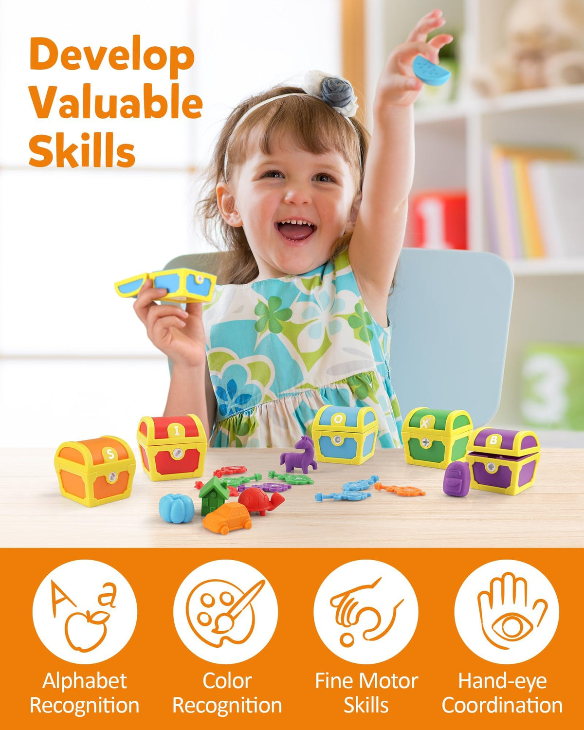 Coogam smooth-edge odorless materials safe for toddler play.