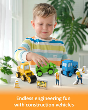 Coogam Snap Together Vehicle road-signs – adds realistic role play and spatial awareness.