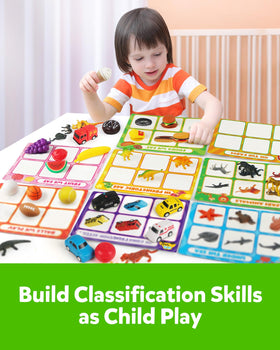 Coogam Sorting Toy fast foods for quick categorization practice