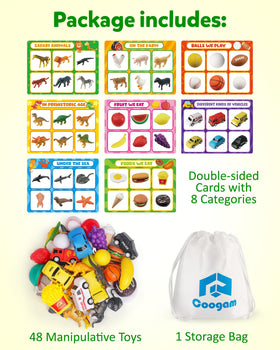 Coogam Sorting Toy sea fishes for habitat-based sorting