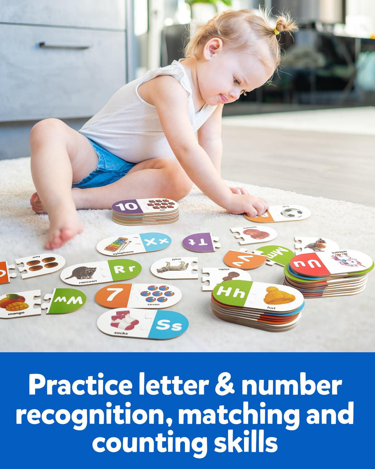 Coogam thick cardboard cards with rounded corners endure rough play.