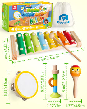 Coogam rainmaker for toddlers creates soothing sounds and stimulates imagination