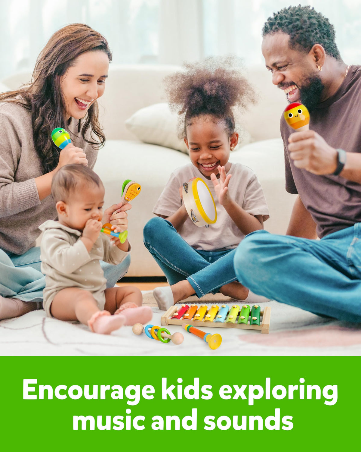 Coogam xylophone for toddlers promotes melody exploration and fine motor skills
