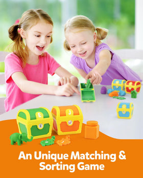 Coogam vocabulary-building toddler toy encourages word association.