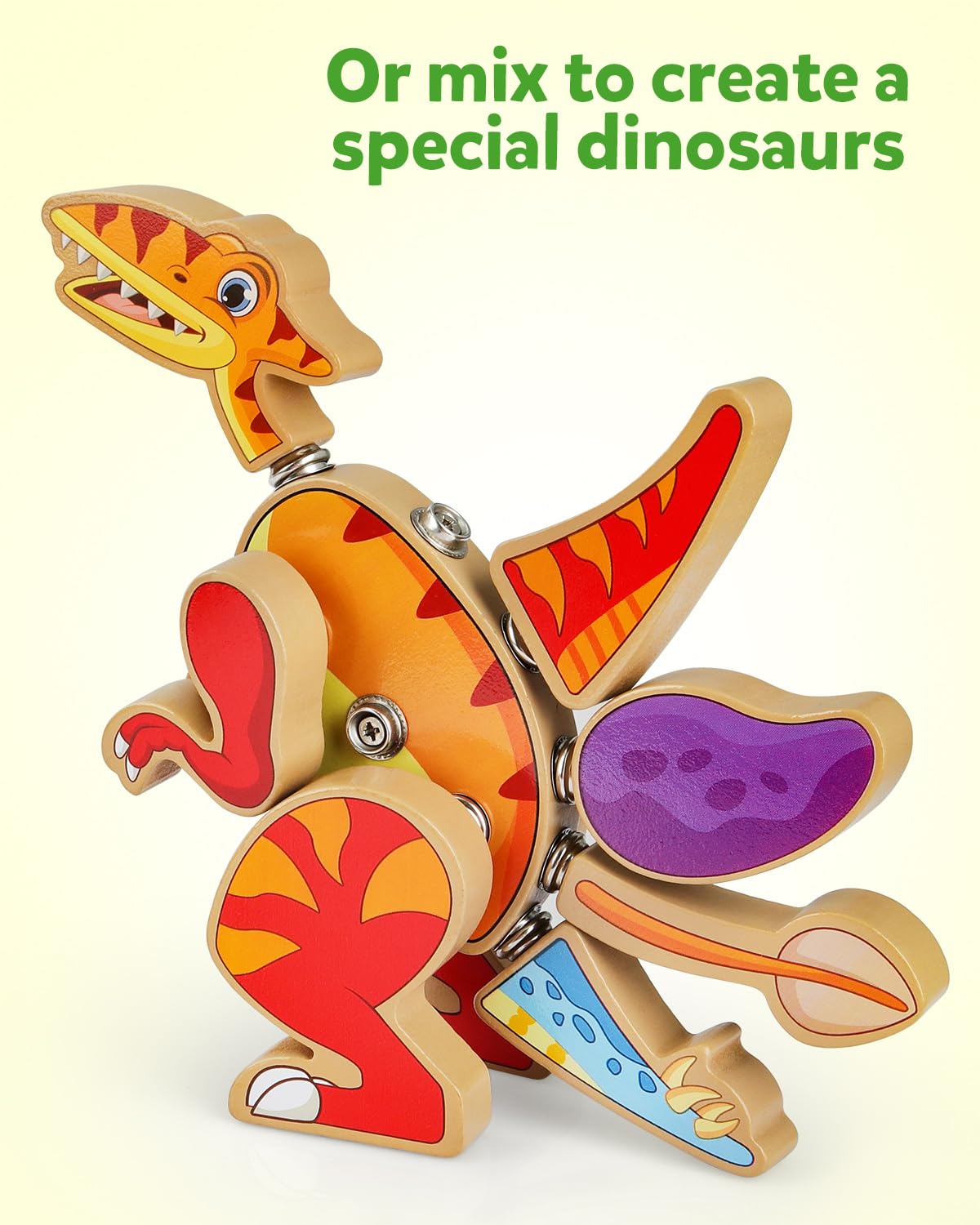 Coogam wooden blocks with smooth edges ideal for safe, hands-on STEM exploration.