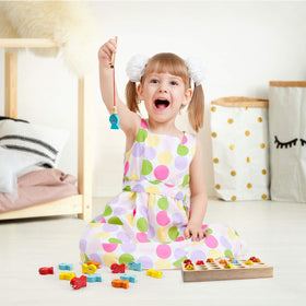 Coogam wooden fish mouth magnets enable easy magnet-assisted picking.